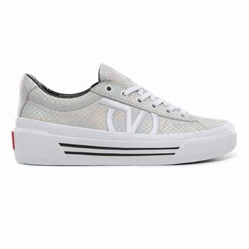 Női Vans Glory Check Sid NI Tornacipő VA7836095 Fehér/Fekete